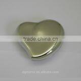 Metal jewelry box, bridal party gifts, heart shaped jewelry box, lady jewelry box suppliers