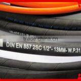 Professional Manufacturer DIN EN857 2SC Hydraulic Rubber Hose thumbnail-2