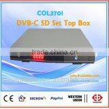 Dvb-c Set Top Box for Cable tv Receiver