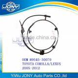 Autoparts Rear ABS Sensor Right for TOYOTA COROLLA/LEXUS 2O05-2012 OEM 89545-30070