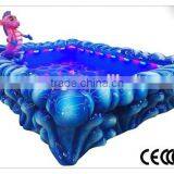 Indoor Lotus Pond Kids Magnetic Fishing Game Machine for 14 Kids Together thumbnail-3