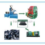 Jinzhen rubber crusher rubber granulating machine