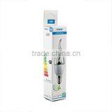 TUV GS CE ROHS CERTIFICATE E14 4W Led Twisted Led Bulb Candle Light thumbnail-4