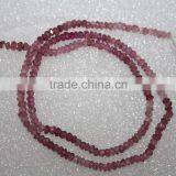 Pink Tourmaline Machine Cut Rondell thumbnail-1