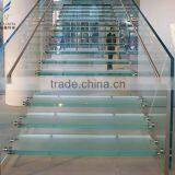 High Quality Indoor Stair Railings Laminated Glass Factory thumbnail-1