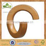 Wooden Scarf Display Hanger Ring thumbnail-1
