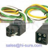 Trailer Connector 4 Pole/way Square Connector Wire Harness thumbnail-1