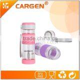 Customized Large Mouth Glass Tea Infuser Water Bottles thumbnail-2