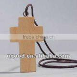 Wooden Cross Necklace USB Flash Drive thumbnail-1