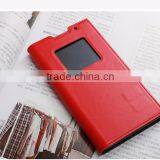 Smart Sleep Real Genuine Leather Cases For Blackberry Priv Original Leather Flip Skin For Blackberry Priv Shell thumbnail-4