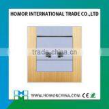 High Quality Imported PC UK Type Two Hole One Socket for Home thumbnail-1