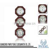 Pearl Classical Square Frame Wooden Wall Clock PW941