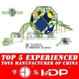 Outdoor Play Structure With Climbing Rope With Tube Slide thumbnail-2