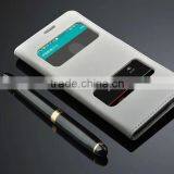 2015 New Design Caller Display Window Magnet Flip Cover Stand Leather Case Flip Cover Case for Htc Desire 820 China Suppliers