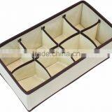 Collapsible Storage Boxes Bra Underwear Closet Organizer Drawer Divider 4 Set thumbnail-5
