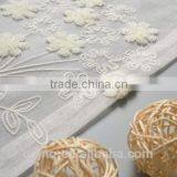 China Wholesale Flower Embroidery Designs White Voile Curtains thumbnail-4