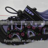 2015 Floral Hollow Out Sports Children Girls Sandals With Bind thumbnail-3