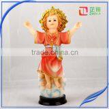 Resin Statue Divine Child Jesus With a Baby Face
