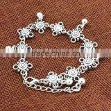 Beach Foot Chain Flower Barefoot Sandals thumbnail-3