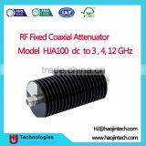 DC to 3, 4, 12 GHz RF Fixed Coaxial Attenuator Model HJA100 thumbnail-1