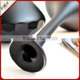 Wholesale Classic Black Swan Hand Carved Glass Vase High-grade Fashion Decoration Home Furnishing thumbnail-2