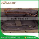 Draw String Custom Logo OEM Black Fashion Day Canvas Backpack Bag thumbnail-6