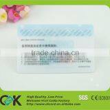 Offset Printing Plastic Transparent Business Card Or Visiting Card CR80 Size thumbnail-1