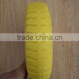 Wholesale Hot Sale Durable Small Size Metal Rim PU Wheel thumbnail-3