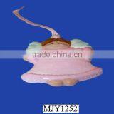 Hand Painted Ceramic Angel Ornament for Baptisms thumbnail-1