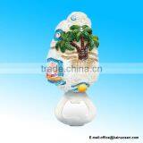 Palm Tree Resin Stone Finish Magnet With Bottle Opener thumbnail-1
