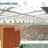 Gutter Type Plastic Film Solar Greenhouse Use Evaporative Paper Cooling Pad thumbnail-4