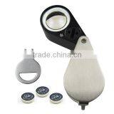 20X Jeweler Loupe Magnifier + LED & UV Light 21mm Lens Jewel Identifier Tool thumbnail-5