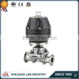 Sanitary Stainless Steel Pneumatic Diaphragm Valve thumbnail-1