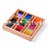 Preschool Wooden Early Educationa Toys Montessori Sesorial Teaching Aids Color Board thumbnail-4