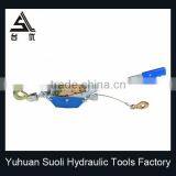 1T Mini Hand Cable Puller With Double Gear Double Hook thumbnail-1