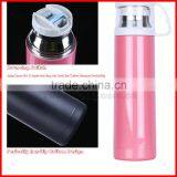 350ml/500ml Stainless Steel Vacuum Cup Transparent Lid 1314 Lovers Creative Bottles OEM Welcome thumbnail-5