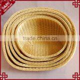 Multi Sizes Washable Plastic Rattan Woven Funny Pet Basket Wholesale Dog Beds thumbnail-4