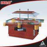 Wooden Buffet Showcase Display And Cabinet For Salad Or Fruit thumbnail-1