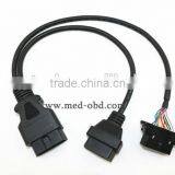 OBD2 Y Cable Adapter for Network Cable/Optical Audio Cable Rca Adapter In OBDII thumbnail-2