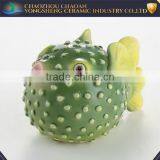 Colorful Ceramic Fish Home Decoration Columns thumbnail-4