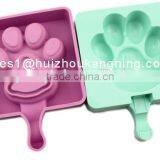 2016 New Design Bear Paw Silicone Ice Cream Mold thumbnail-1