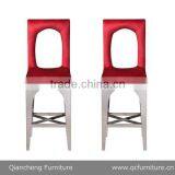 Modern Design Red High Bar Chair B007