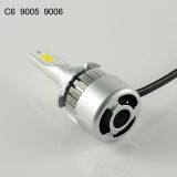 Led Headlight C6 9005 9006 Cob 30W/Bulb(60W/Set) 6400lm/set(3200lm/b LED COB LED Headlight Bulbs Hi/Lo thumbnail-2