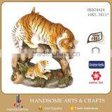 10X5.5X11 Inch Resin Lifelike Home and Garden Decoration Animal Sculpture Tiger Statue thumbnail-1