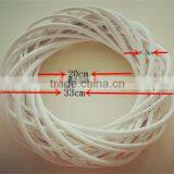 Christmas Wicker Hanging Heart / Wicker Hanging Wreath for Wedding thumbnail-3