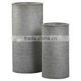 Round Zinc Planter and Gavanized Flower Planter From Viet Nam thumbnail-1