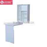 Fold Out Convertible Wall Mount Desk Multifunctional Wood Wall Mounted Folding Table