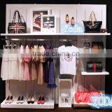 Wood Wall Flooring Stand for Clothing Shop thumbnail-1