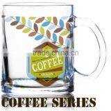 6oz 8oz 10oz 12oz Caffe Latte Espresso Cappuccino Color Printing Coffee Mug Drinking Glass Mug With Handle thumbnail-4