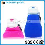 High-tempreture Bare Silicone Foldable New Water Bottles, Sports Water Container thumbnail-2
